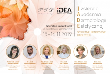 Jesienna Akademia Dermatologii Estetycznej (JADE 2019)