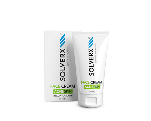 SOLVERX face cream ACNE SKIN 